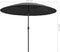 vidaXL - Parasol - met - aluminium - paal - 270 - cm - antraciet