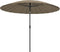 vidaXL - Parasol - met - aluminium - paal - 270 - cm - taupe