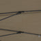 vidaXL - Parasol - met - aluminium - paal - 270 - cm - taupe