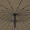 vidaXL - Parasol - met - aluminium - paal - 270 - cm - taupe