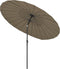 vidaXL - Parasol - met - aluminium - paal - 270 - cm - taupe