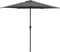 vidaXL - Parasol - met - aluminium - paal - 270x246 - cm - antracietkleurig