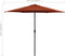 vidaXL - Parasol - met - aluminium - paal - 270x246 - cm - terracottakleurig