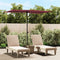 vidaXL - Parasol - met - aluminium - paal - 2x1,5 - m - bordeauxrood