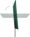 vidaXL - Parasol - met - aluminium - paal - 2x1,5 - m - groen