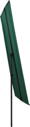 vidaXL - Parasol - met - aluminium - paal - 2x1,5 - m - groen