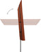vidaXL - Parasol - met - aluminium - paal - 2x1,5 - m - terracottakleurig