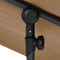 vidaXL - Parasol - met - aluminium - paal - 2x1,5 - m - taupe
