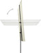 vidaXL - Parasol - met - aluminium - paal - 2x1,5 - m - zandwit