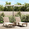 vidaXL - Parasol - met - aluminium - paal - 2x1,5 - m - zandwit
