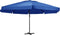 vidaXL - Parasol - met - aluminium - paal - 500 - cm - azuurblauw