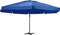 vidaXL - Parasol - met - aluminium - paal - 500 - cm - azuurblauw
