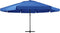 vidaXL - Parasol - met - aluminium - paal - 500 - cm - azuurblauw