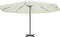 vidaXL - Parasol - met - aluminium - paal - 500 - cm - azuurblauw