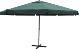 vidaXL - Parasol - met - aluminium - paal - 500 - cm - zwart