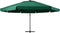 vidaXL - Parasol - met - aluminium - paal - 600 - cm - groen