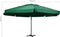 vidaXL - Parasol - met - aluminium - paal - 600 - cm - groen
