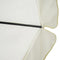 vidaXL - Parasol - met - aluminium - paal - 600 - cm - antracietkleurig
