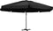 vidaXL - Parasol - met - aluminium - paal - 600 - cm - antracietkleurig