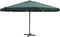 vidaXL - Parasol - met - aluminium - paal - 600 - cm - zwart