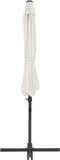 vidaXL - Parasol - met - draagbare - voet - antracietkleurig