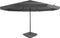 vidaXL - Parasol - met - draagbare - voet - taupe