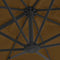 vidaXL - Parasol - met - draagbare - voet - taupe