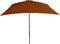 vidaXL - Parasol - met - houten - paal - 200x300 - cm - terracottakleurig