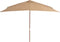 vidaXL - Parasol - met - houten - paal - 200x300 - cm - taupe