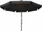 vidaXL - Parasol - met - houten - paal - 330 - cm - antraciet