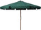 vidaXL - Parasol - met - houten - paal - 330 - cm - groen