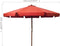 vidaXL - Parasol - met - houten - paal - 330 - cm - terracottakleurig