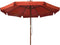 vidaXL - Parasol - met - houten - paal - 330 - cm - terracottakleurig