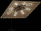 vidaXL - Parasol - met - LED's - en - stalen - paal - 290x290x238 - cm - bruin