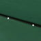 vidaXL - Parasol - met - LED's - en - stalen - paal - 2x3 - m - groen