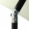 vidaXL - Parasol - met - LED's - en - stalen - paal - 2x3 - m - zandkleurig