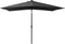 vidaXL - Parasol - met - LED's - en - stalen - paal - 2x3 - m - antracietkleurig