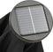 vidaXL - Parasol - met - LED-verlichting - 200x211 - cm - aluminium - zwart