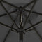 vidaXL - Parasol - met - LED-verlichting - 200x211 - cm - aluminium - antracietkleur