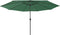 vidaXL - Parasol - met - LED-verlichting - 400 - cm - groen