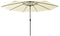 vidaXL - Parasol - met - LED-verlichting - 400 - cm - groen