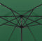 vidaXL - Parasol - met - LED-verlichting - 400 - cm - groen