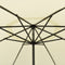 vidaXL - Parasol - met - LED-verlichting - 400 - cm - groen