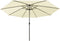 vidaXL - Parasol - met - LED-verlichting - 400 - cm - groen