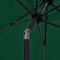 vidaXL - Parasol - met - LED-verlichting - en - aluminium - paal - 270 - cm - taupe
