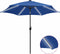 vidaXL - Parasol - met - LED-verlichting - en - aluminium - paal - 300 - cm - azuurblauw