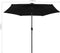 vidaXL - Parasol - met - LED-verlichting - en - aluminium - paal - 300 - cm - taupe