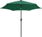 vidaXL - Parasol - met - LED-verlichting - en - aluminium - paal - 300 - cm - groen