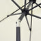 vidaXL - Parasol - met - LED-verlichting - en - aluminium - paal - 300 - cm - zandwit