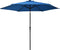 vidaXL - Parasol - met - LED-verlichting - en - stalen - paal - 300 - cm - azuurblauw